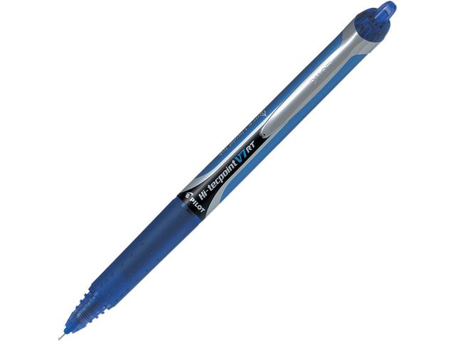 Rolschrijver Hi-Tecpoint V7 RT 0,4 mm Blauw