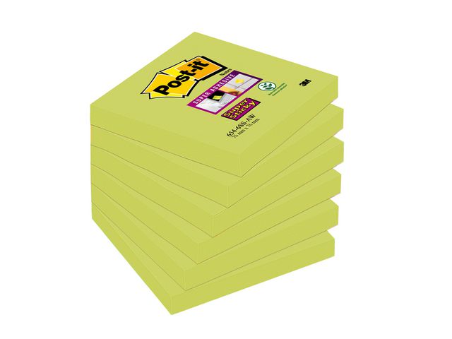 Super Sticky Notes 76 x 76 mm Groen