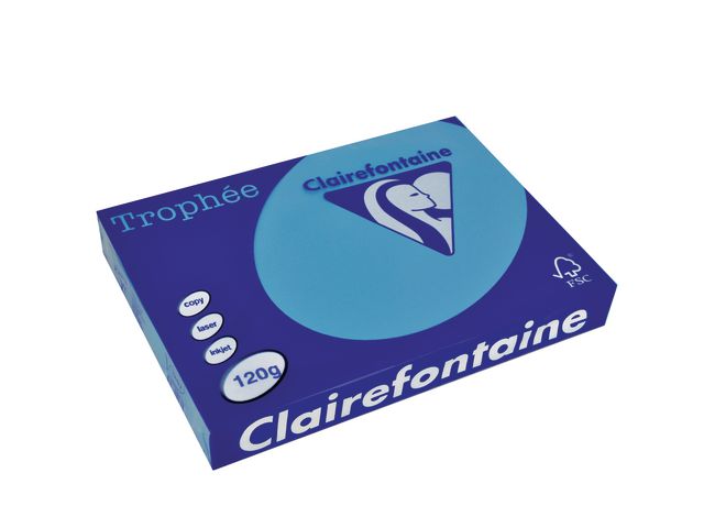Trophée Gekleurd Papier A4 120 g/m² Azuurblauw