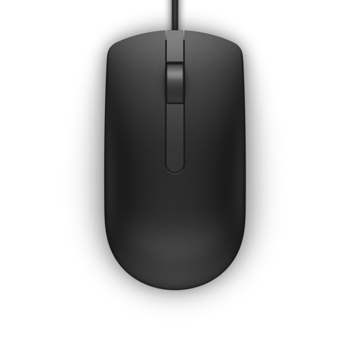 Dell Optical Mouse-MS116 - Black - Retail box