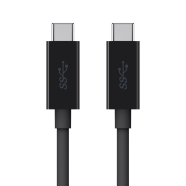  USB-C to USB-C MONITOR CABLE 2m 5GBPS black