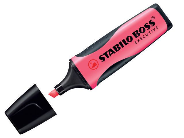 Boss Executive Markeerstift, Beitelvormige Punt, 2- 5 mm, Roze