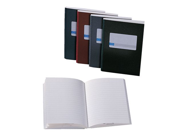 Registerboek 205 x 330 mm Gelijnd Blauw