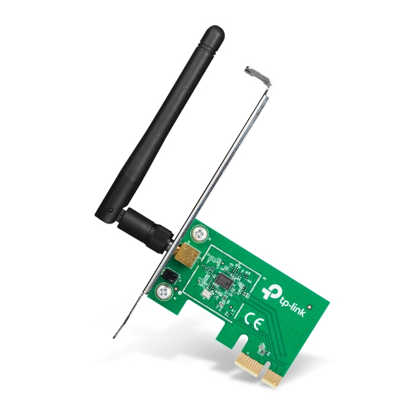 TL-WN781ND 150Mbps Wireless N PCI Express Adapter Atheros 1T1R 2.4GHz 802.11n/g/b 1 detachable antenna