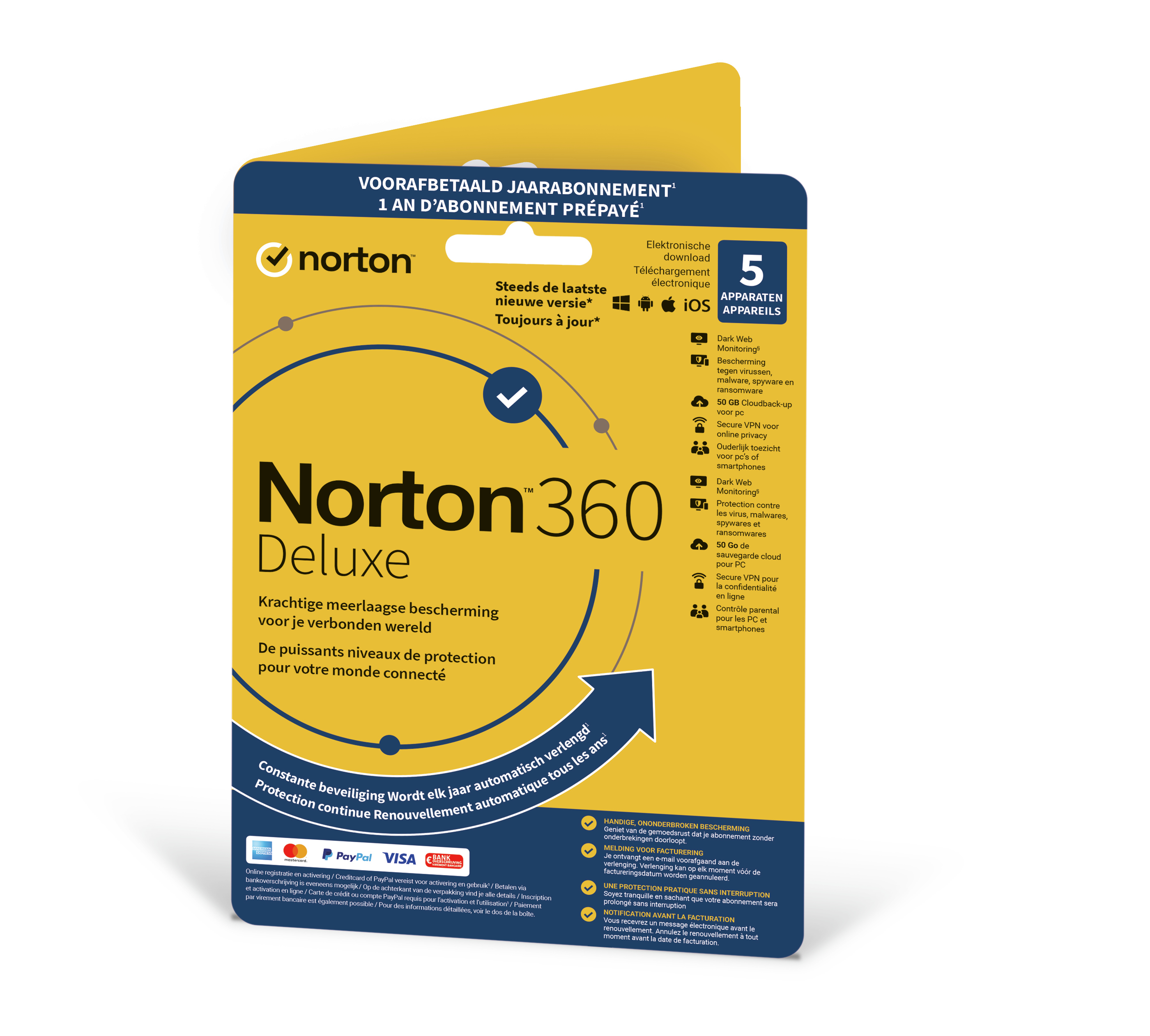 NortonLifeLock 360 Deluxe Abonnement