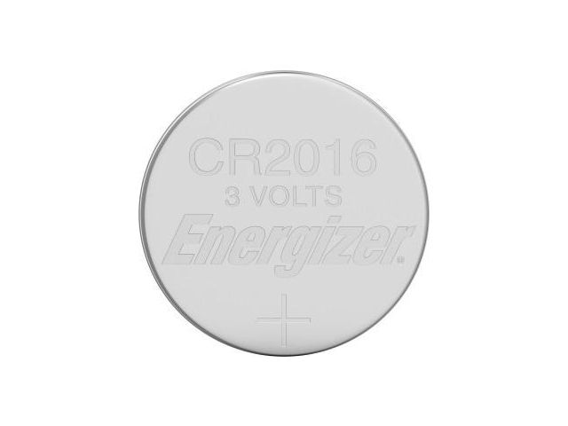 CR2016 Knoopcel Batterij, diameter 20 mm, 3 V