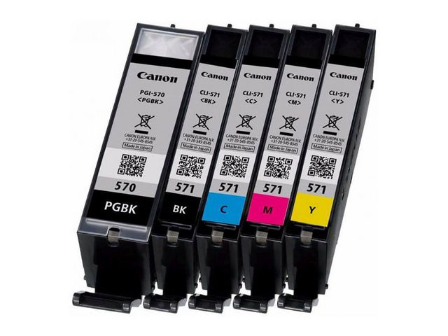 PGI-570 / CLI-571 Inktcartridge Zwart en kleur