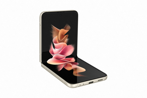 Galaxy Z Flip3 5G SM-F711B 17 cm (6.7") Dual SIM Android 11 USB Type-C 8 GB 128 GB 3300 mAh Crème