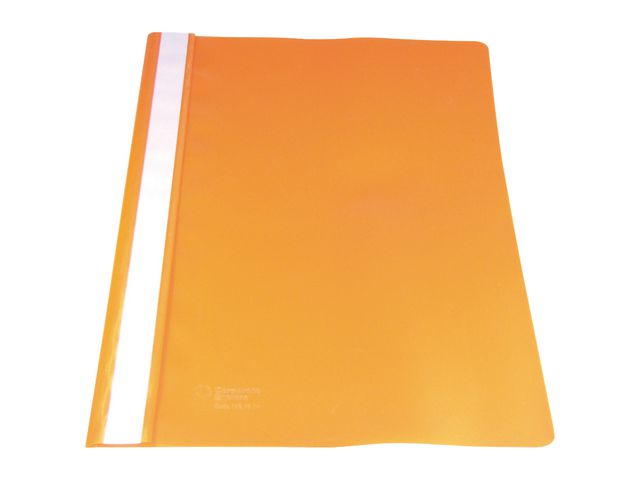 Standaard Snelhechtmap A4, PP, 30 vel, Oranje