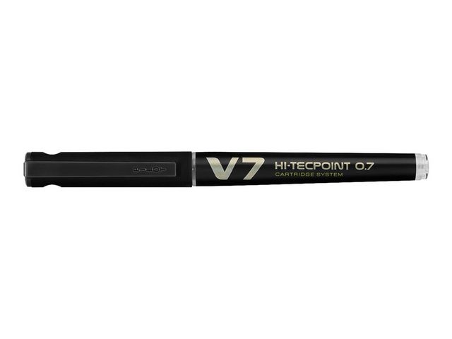 Rolschrijver Hi-Tecpoint V7 0,4 mm Zwart