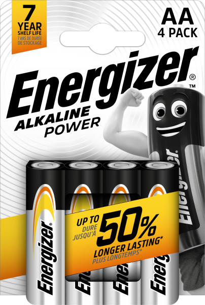 Alkaline Power AA Batterij, 1,5 V