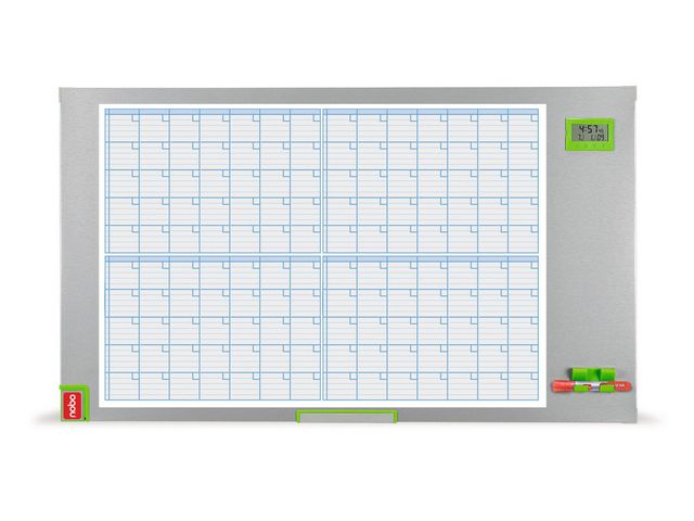 fluctueren typist Gemarkeerd Nobo Planbord Performance Maand, 90 x 60 cm | Staples