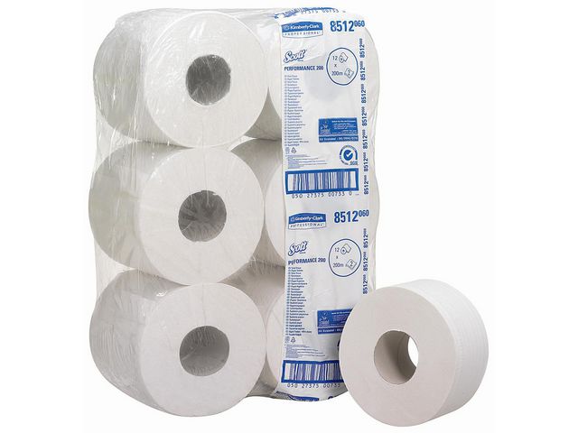 Jumbo Toiletpapier, 2-laags, 526 vel
