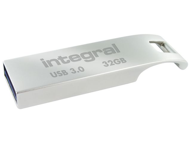 Metalen ARC USB-Stick 3.0, 32 GB, Zilver