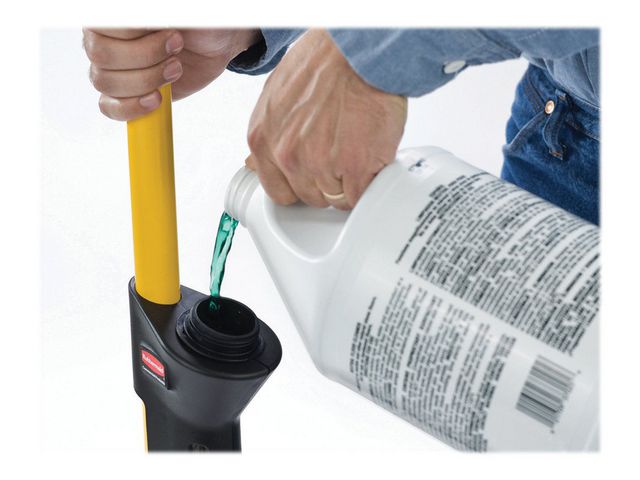 Spray voor de vlakke mop, kit met 2 mops 40 cm
