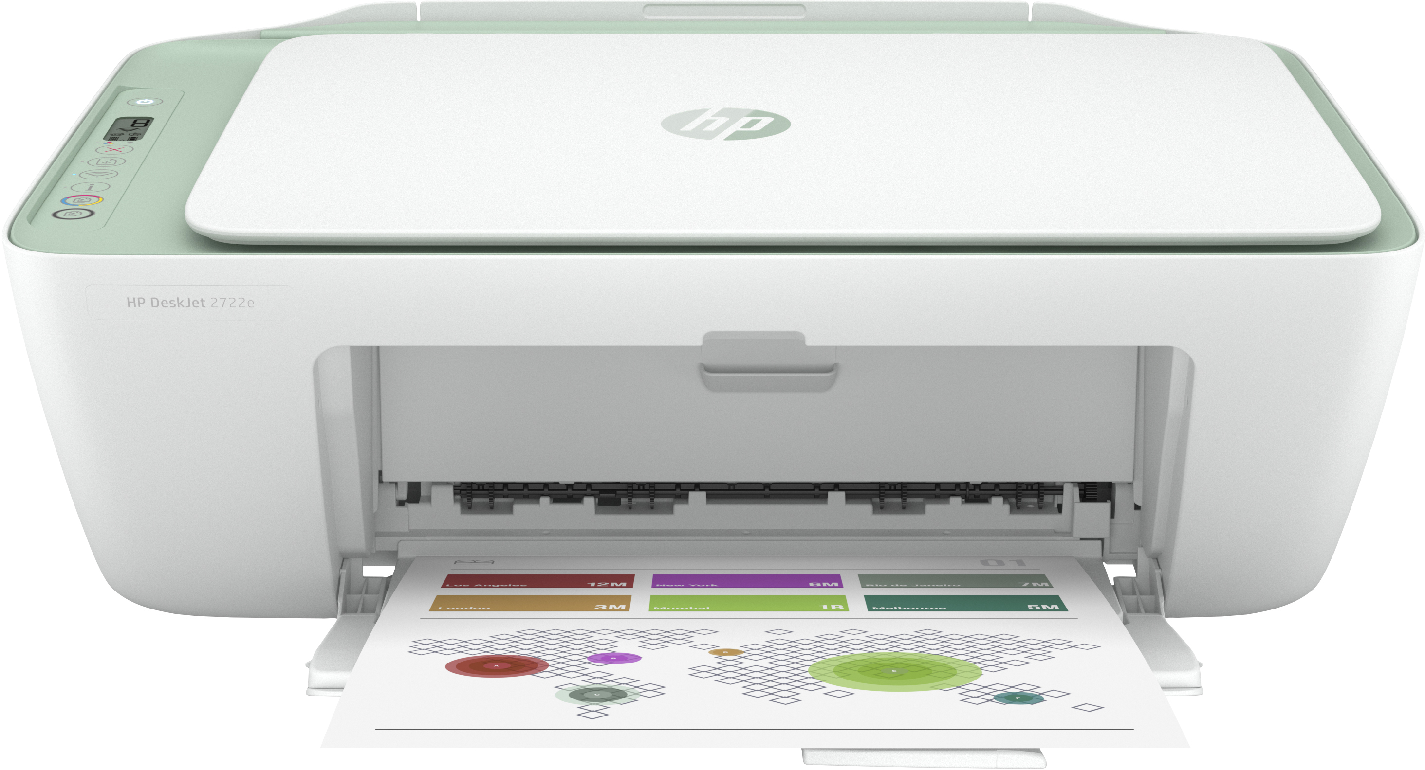  DeskJet 2722e All-in-One A4 color 5.5ppm Print Scan Copy