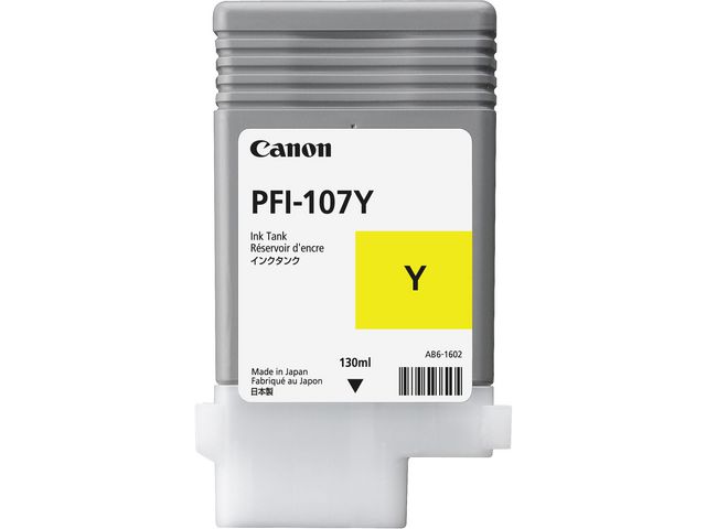 PFI-107 Inktcartridge Geel