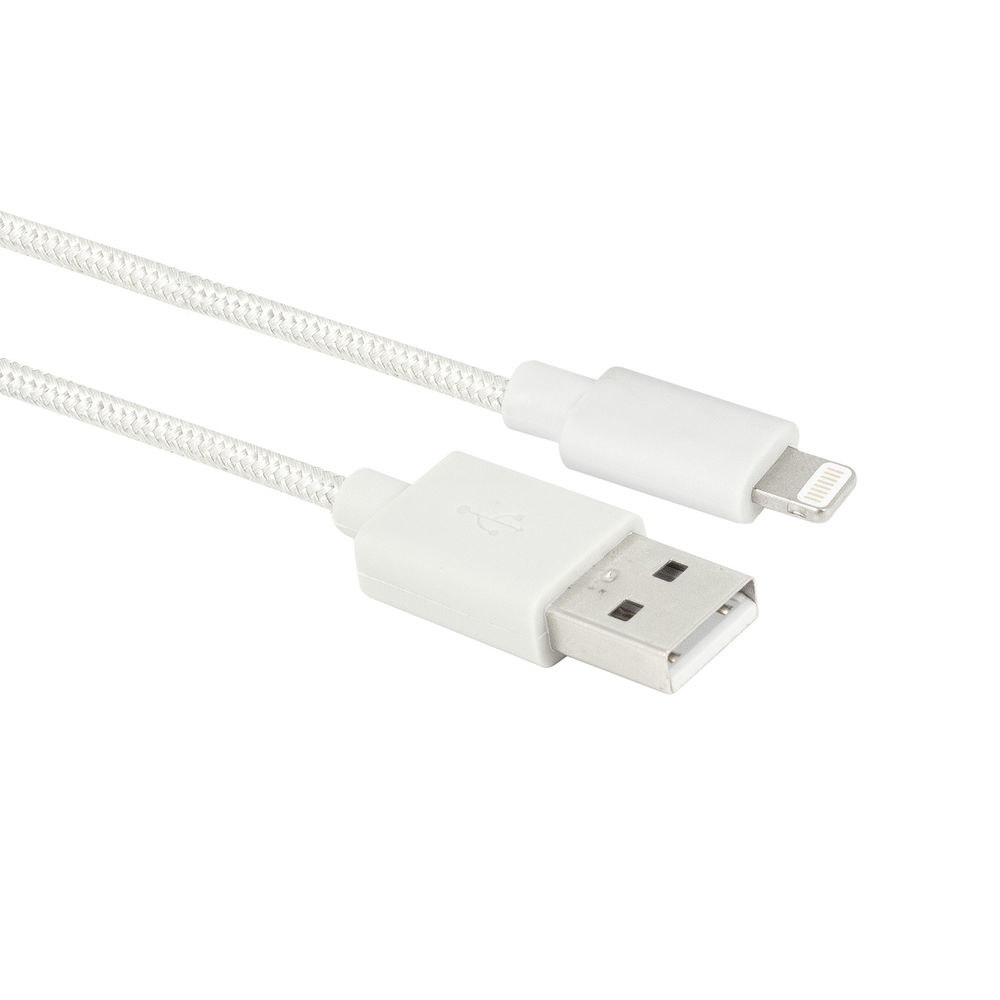 Apple Lightning USB cable 1.0m with MFIofficial Apple license for Jar display