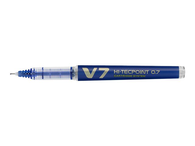 Rolschrijver Hi-Tecpoint V7 0,4 mm Blauw