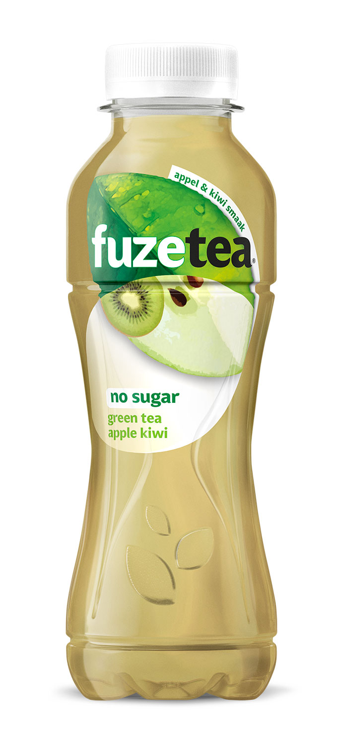 Fuze tea Green Tea Apple Kiwi No Sugar Pet 0.4L