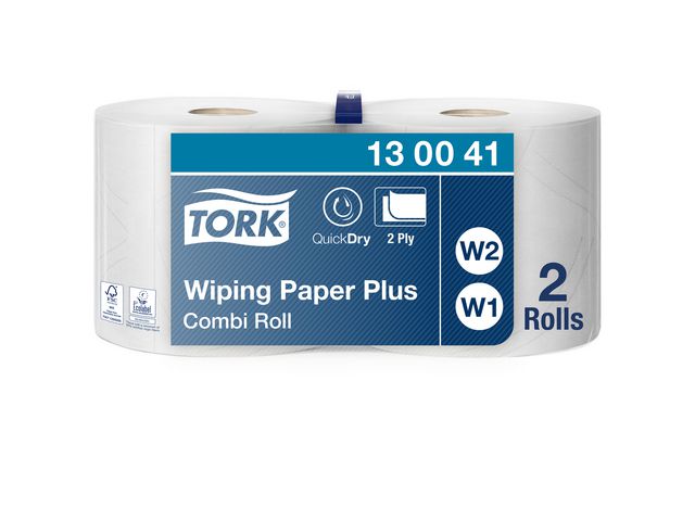 Wiper 420 Combi Roll 23,5 cm x 255 m, 2 laags, Performance
