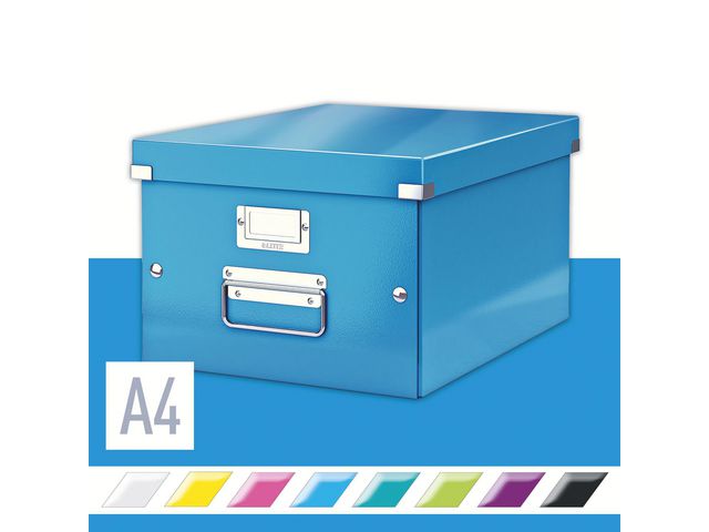 Archiefdoos Click & Store middelgroot Blauw