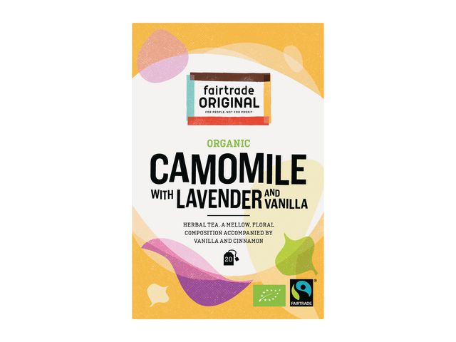 Organic Thee, Camomile, Lavender With Vanilla