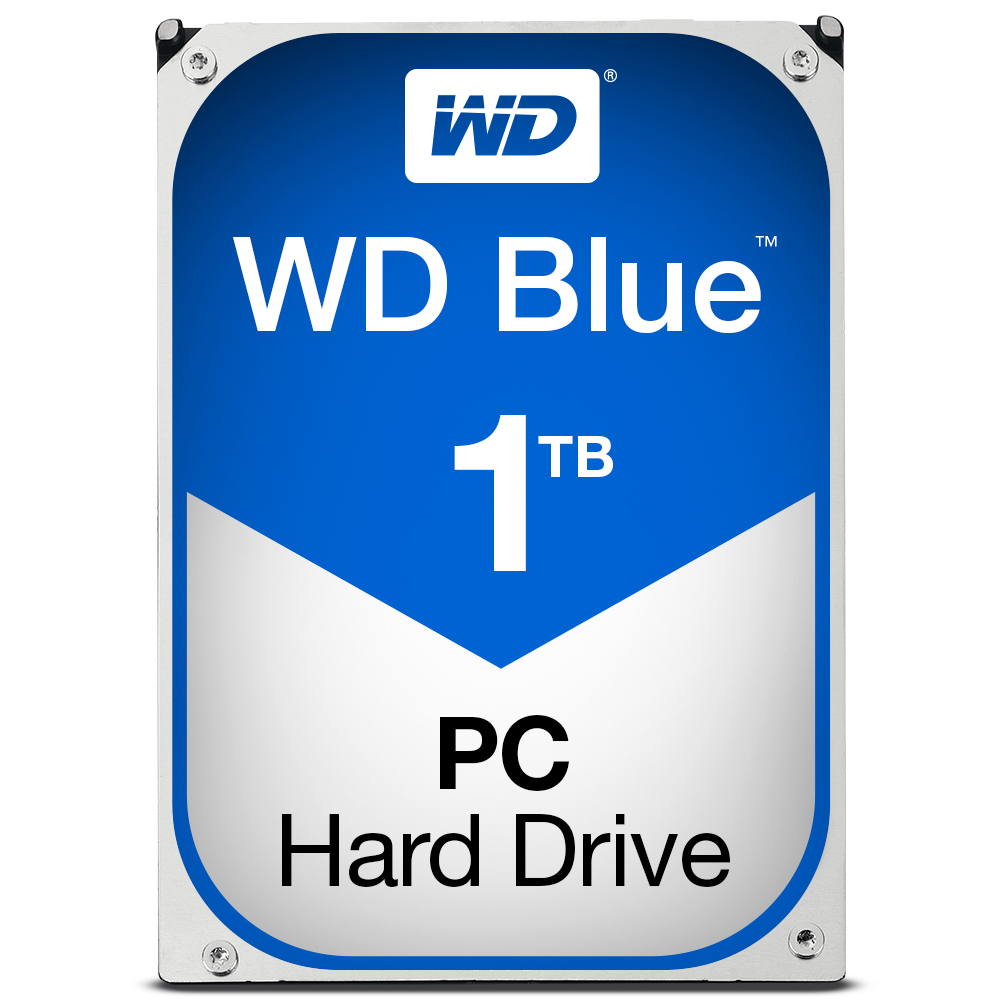 WD Blue 1TB SATA 6Gb/s HDD internal 3,5inch serial ATA 64MB cache IntelliPower RoHS compliant Bulk