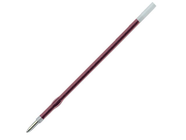 Balpen navulling, middelgrote punt 0,7 mm, rood