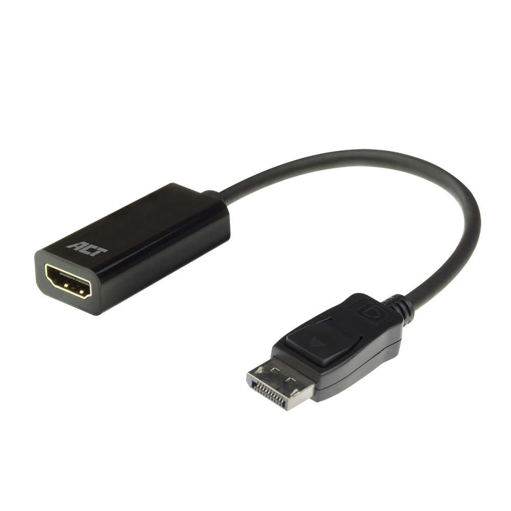 Adapter DisplayPort male - HDMI female 4K @ 30Hz 0.15 Meter