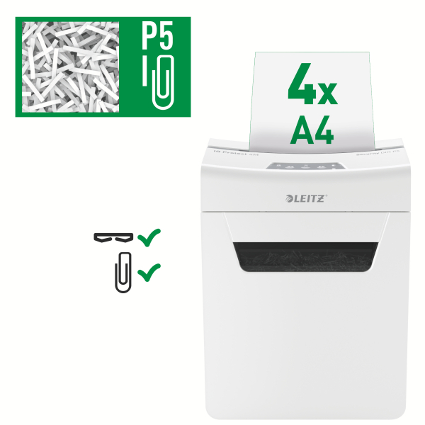 IQ Protect Premium 4M Papierversnipperaar P5