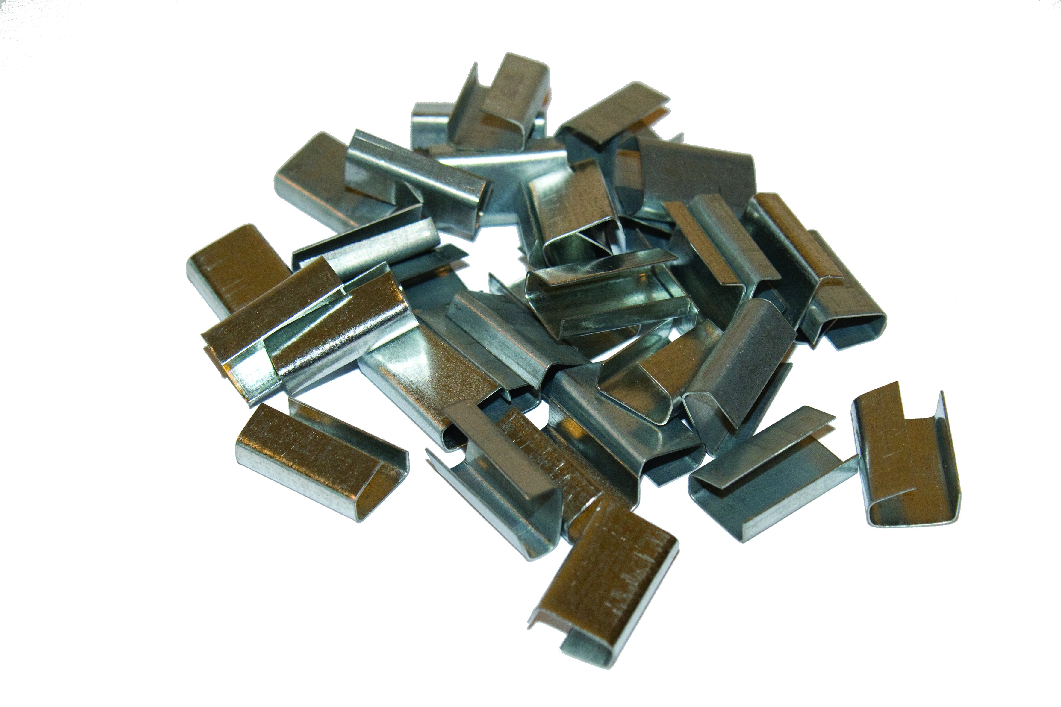 Metalen afdichtingen standaard 12mm, zilver