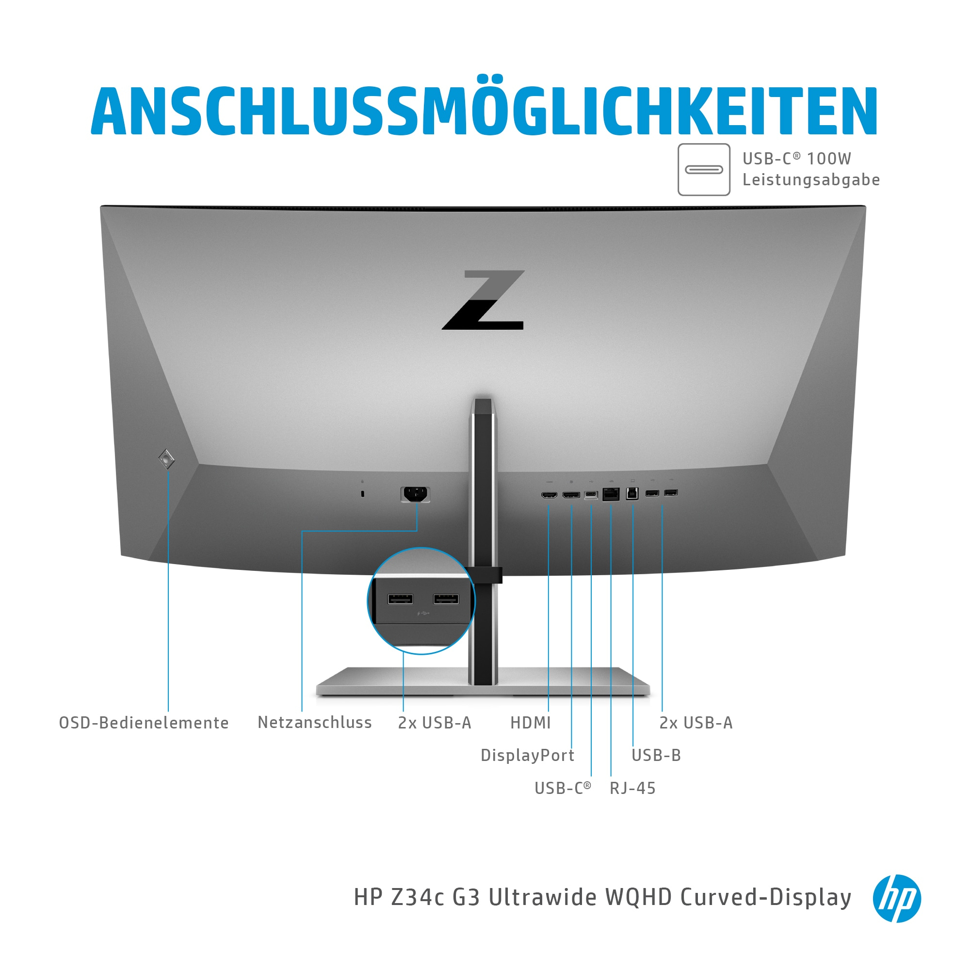 MON: HP Z34c G3 Curved WQHD Display