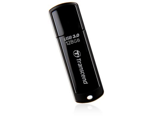 JetFlash 700 128GB USB 3.0 Black - Readup to 52MB/S