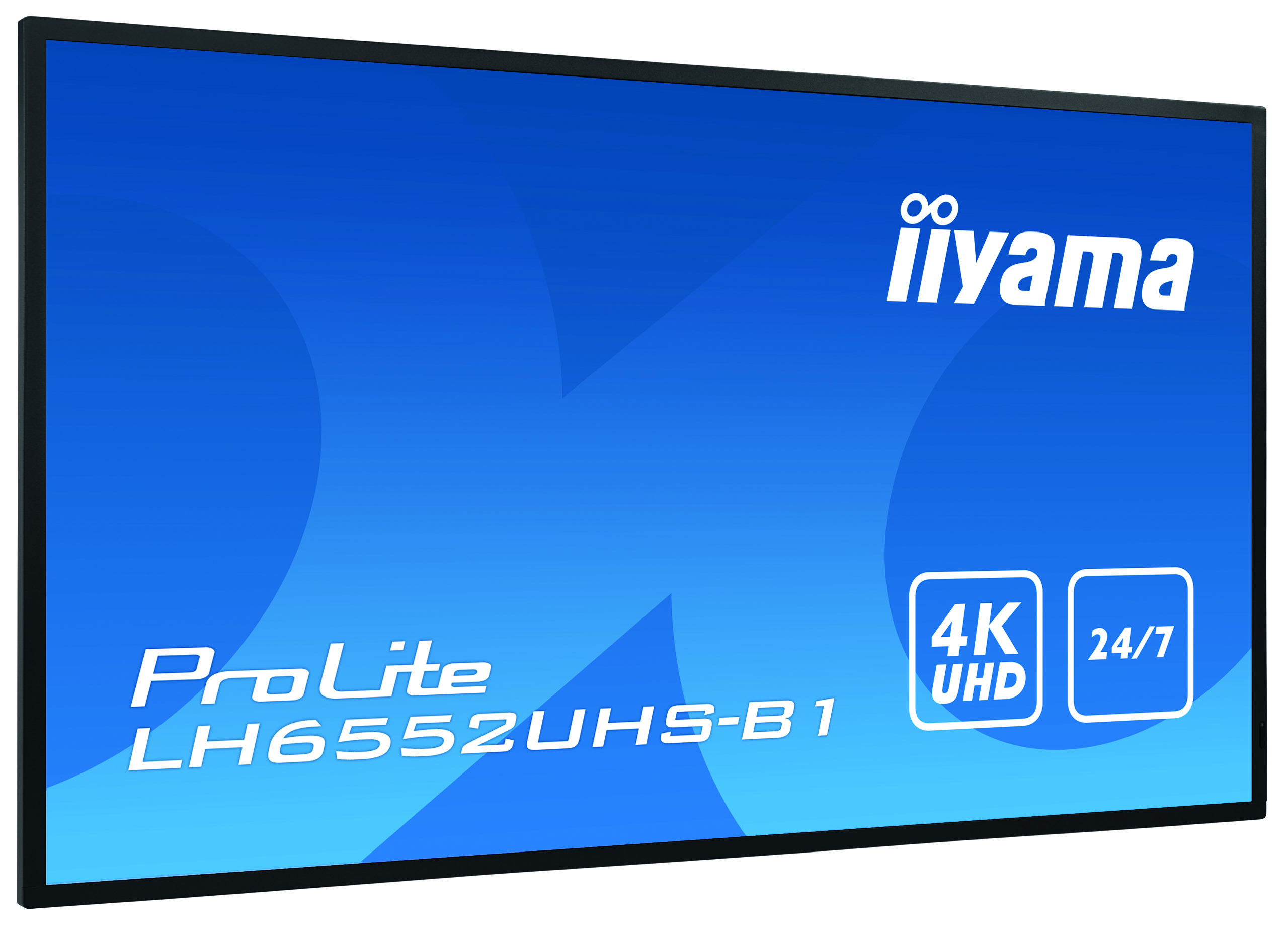  LH6552UHS-B1 65inch UHD IPS Landscape and Portrait 500cd/m2 DVI-I VGA DP 3xHDMI DP MST 2xUSB2.0 LAN/RS232 PC-Slot Android 8