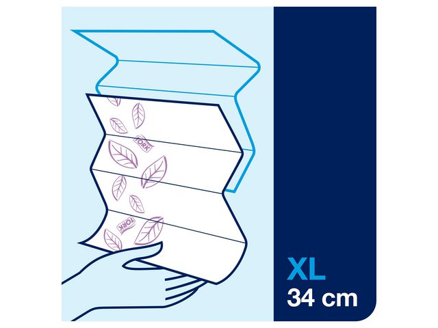 Premium Papieren Handdoeken Extra Zacht, Interfold, 2-laags, 21,2 x 34 cm, Wit