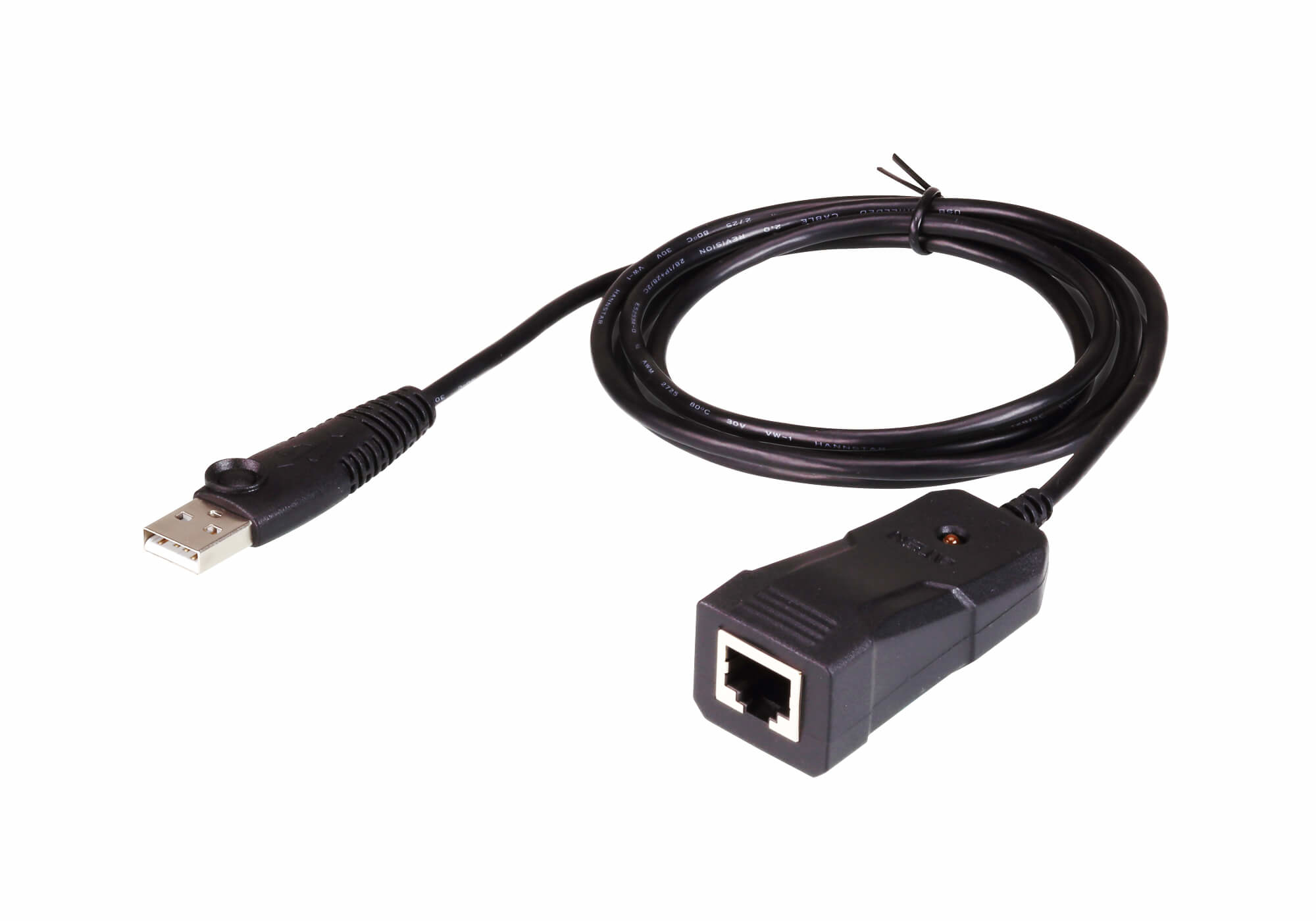 Aten USB to RS-232 (RJ-45  1 2m) Adapter (Cat 5 up to 15m)