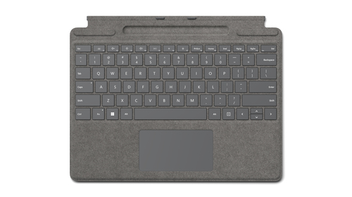 MS Surface Pro8/9 TypeCover Platinum Silver QWERTY