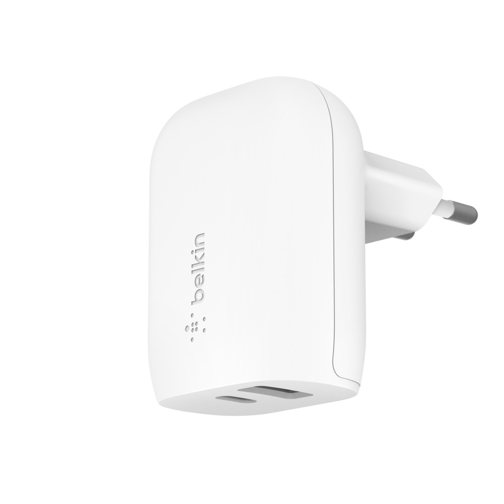  37W - 25W USB-C PD PPS + 12W USB-A Dual Wall Charger