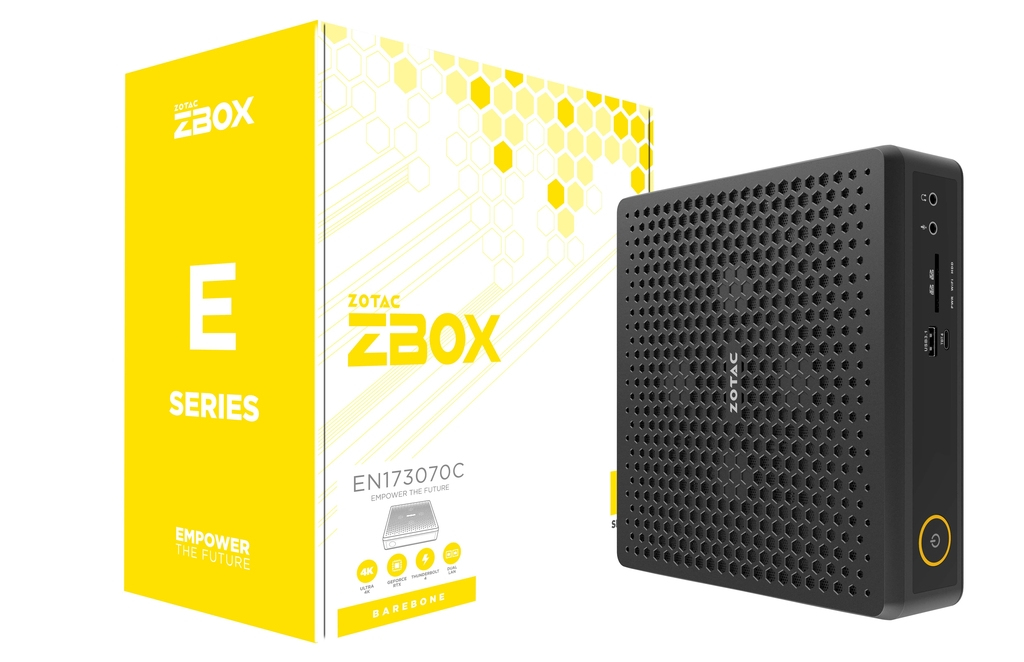  ZBOX EN173070C-BE Barebone Intel Core i7-11800H 2xDDR4 SODIMM slots M2 SSD slot 2.5inch WIFI