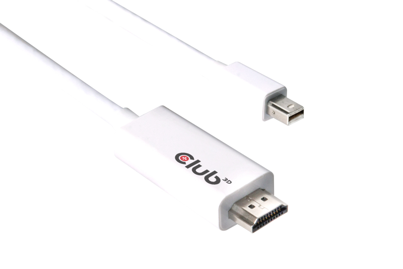 Mini DisplayPor 1.2 Cable to HDM 2.0 Active Adapter 3Meter M/M