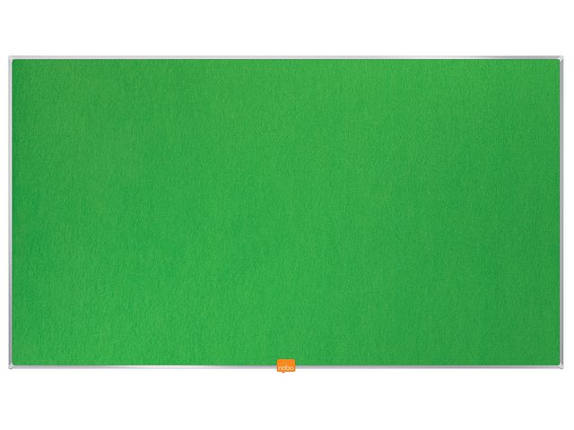 Memobord, Vilt, Widescreen, 890 x 500 mm, Groen