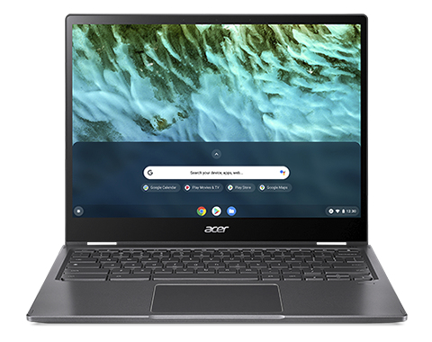  Chromebook Spin 713 CP713-3W-30UE - QWERTY - 13.5 QHD Multi Touch IPS - i3-1115G4 - 8GB DDR4- 256GB SSD - Intel UHD Graphics for 11th - TPM H1 - Chrome OS