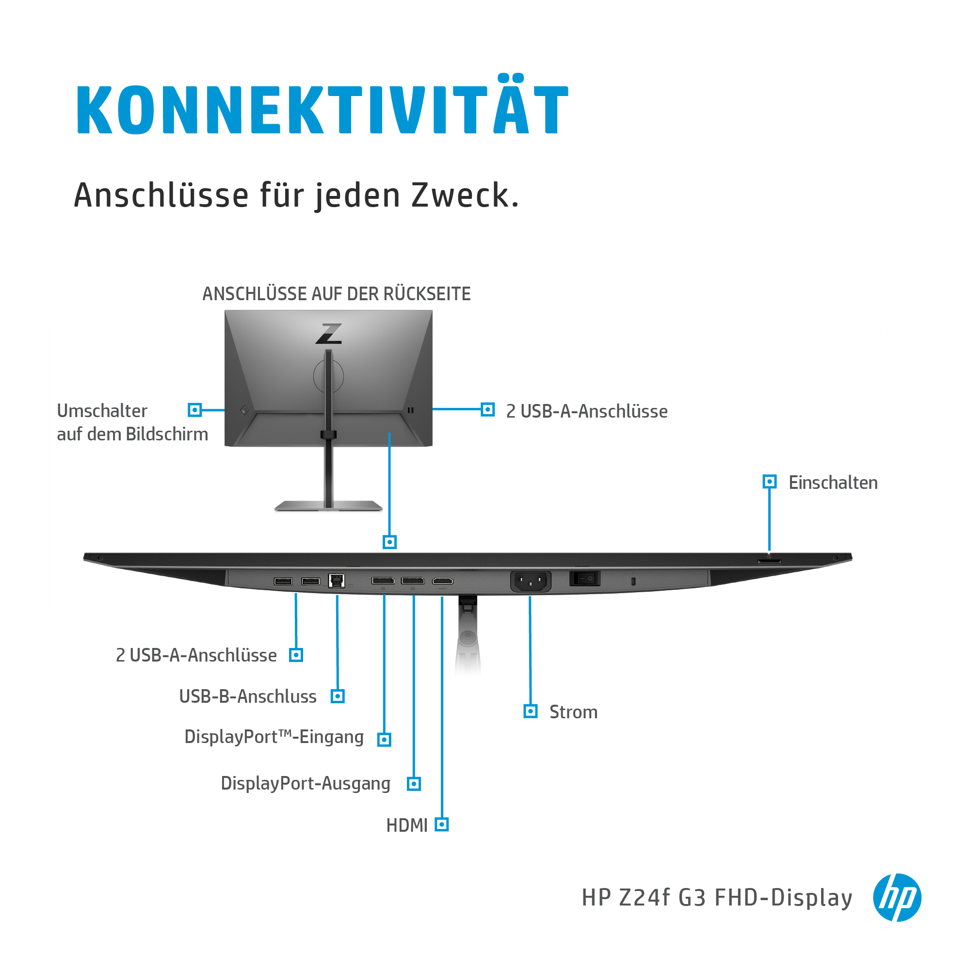 HP Z24f G3 FHD Display