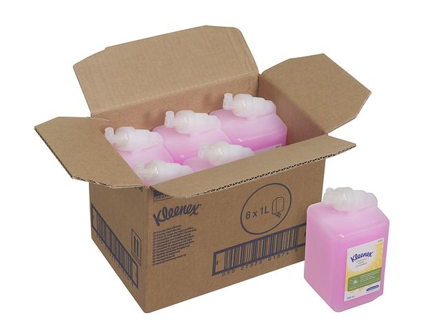 Vloeibare zeep Voor algemeen gebruik, roze, licht geparfumeerd