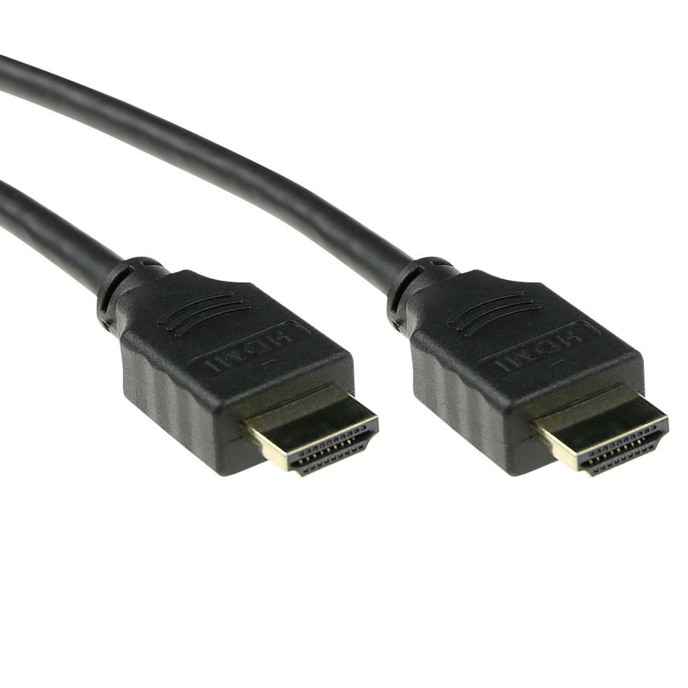 2 meter HDMI High Speed Ethernet premium certified kabel HDMI-A male - HDMI-A male - PolyBag
