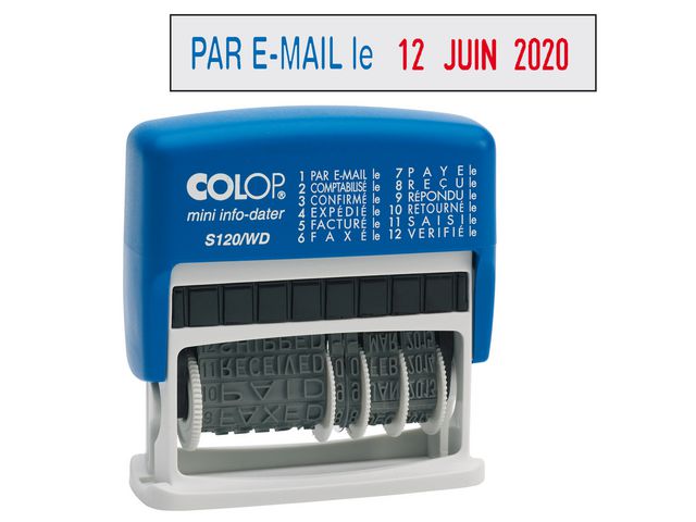 Mini-dater S120/WD Franstalig 