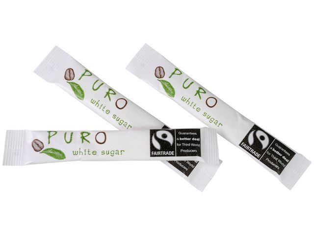 Fairtrade Suikersticks, 5 gram