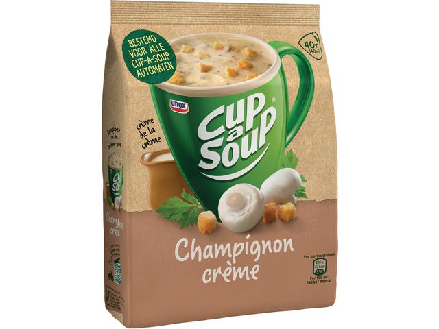 Cup-a-Soup Voor Automaten Champignon Crème, 140 ml