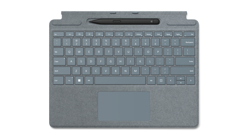 MS Surface Pro8/9 TypeCover + Pen Bundle Ice Blue QWERTY